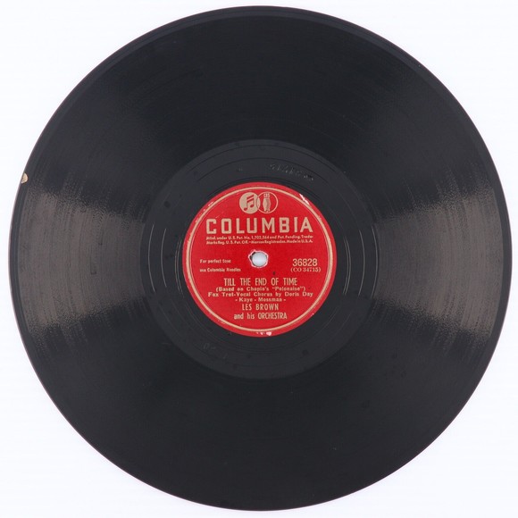 Les Brown - Till The End Of Time / He'll Have To Cross Atlan 78 rpm Record 36828 - Picture 2 of 16
